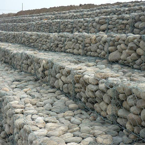 Prezzi della scatola del gabbione del cestino della maglia del gabbione esagonale del filo di ferro a basso tenore di carbonio pareti del gabbione della rete di protezione della caduta di roccia - Product Image 4