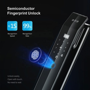 2024 alta qualità Tuya Smart WiFi Fingerprint Lock 3D Face Intercom PST-D14-TY-3D la chiave di casa/scheda/codice/Password App in rete - Product Image 5