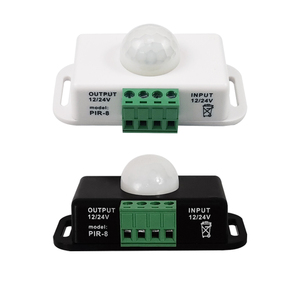 DC 12V 24v红外探测器灯开关模块带位置传感器的自动可调PIR运动传感器