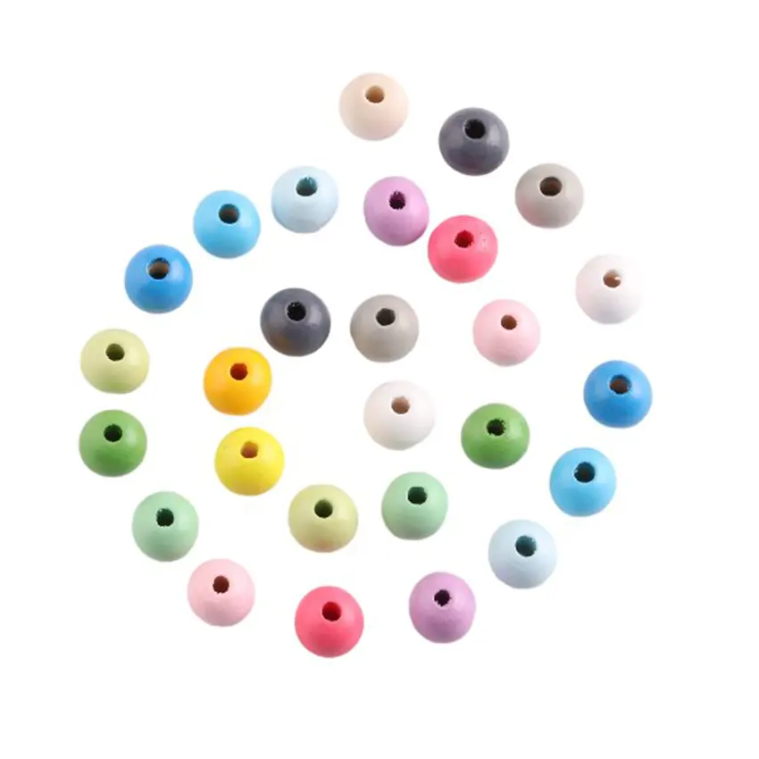 Cuentas de colores de alta calidad, abalorios de malla para ojos, hechos a mano de 16 12mm