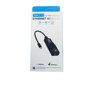การ์ดเน็ตเวิร์ค USB2.0พร้อมสาย RJ45 100Mbps สายต่อ USB ภายนอกไปยังเดสก์ท็อป/แล็ปท็อปแบบมีสายเชื่อมต่อ USB3.0กับสาย RJ45ในสต็อก - Product Image 3