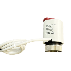 Paslanmaz çelik radyant Pex Manifold için HVAC yerden isıtma manifoldu vana aktüatör termo elektrikli aktüatör - Product Image 2