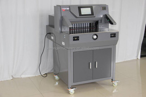 Fabrik preis V9 Programmier steuerung Touchscreen Hochgeschwindigkeits-Guillotine-Papiers chneide maschine - Product Image 5