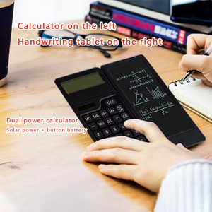 Calculadora científica Tableta de escritura Negocios Mini Cuadernos de 5 pulgadas Tableta de escritura LCD Mini calculadora de bolsillo