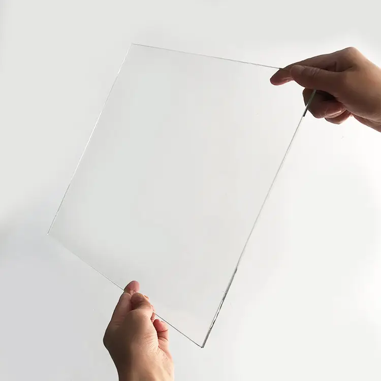 Plaque de verre Borosilicate d'imprimante 3D, feuille de verre Borosilicate trempé plat Ultra mince