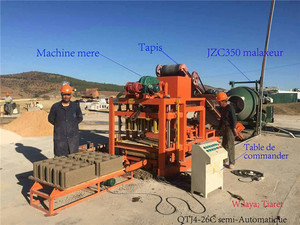 <span class=keywords><strong>QTJ4</strong></span>-26C precio maquina Para fabricar สำหรับรางบล็อก adoquines de cemento hormigon concreto En บ้านเม็กซิโก - Product Image 6