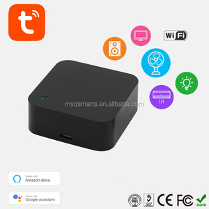 WiFi IR telecomando con sensore di temperatura di umidità nero funzione di colore Wireless Controller IR universale - Product Image 2