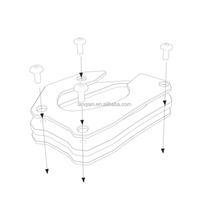 Motorcycle Accessories Kickstand Side Stand Enlarge Extension Pad