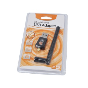 600Mbps USB adattatore Wifi ricevitore Wireless Usb scheda di rete wireless Computer portatile Computer schede di rete Software Hardware - Product Image 1