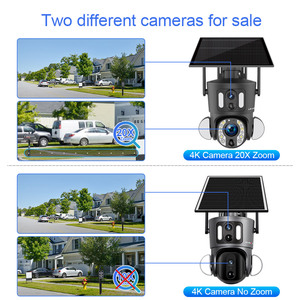 LS VISION 4G Solar Interior Exterior CCTV Sistema de cámara de seguridad inalámbrica con visión nocturna NVR Almacenamiento de datos en la nube 4G WIFI CCTV - Product Image 5