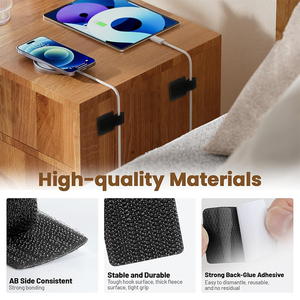 Wholesales 3 M Heat Resistant and High Strength Adhesive <strong>Hook</strong> and <strong>Loop</strong> Cable Management <strong>Hook</strong> and <strong>Loop</strong> <strong>Tape</strong> - Product Image 2