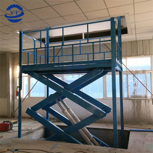 Ventas directas de fábrica Mesa elevadora de tijera de tipo fijo Plataforma de trabajo de descarga de carga fija - Product Image 4