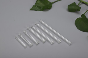 免费样品定制5毫升10毫升透明玻璃精油瓶，带圆筒滴管 - Product Image 3