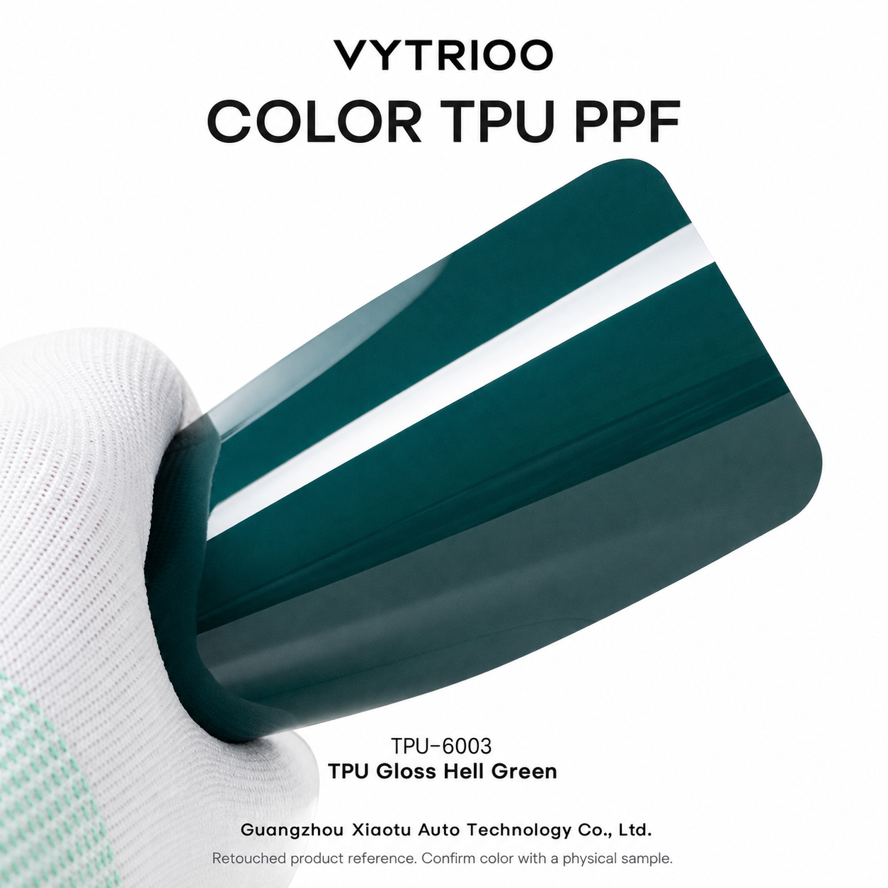 TPU Verde Infernal Brillante