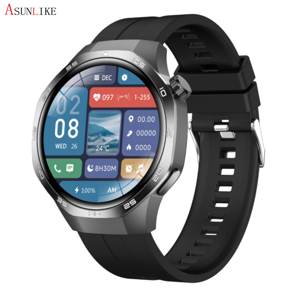 Black silicone strap