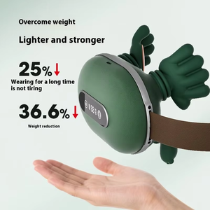 Fabricante Massagem Elétrica Vibrador Corpo Alívio Shiatsu Massageador Portátil Tecido Profundo Pescoço Ombro Massageador Com Calor - Product Image 4