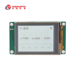Pantalla táctil HMI de 2,4 "240*320 para uso industrial con todas las vistas Soporte Personalización TFT Módulo serie Pantalla LCD - Product Image 2