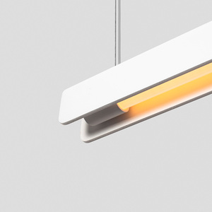 VJC IP21 65WU字型デザイン暗い領域なし天井吊り下げペンダントバッテンリニアライトLEDペンダントライト - Product Image 1