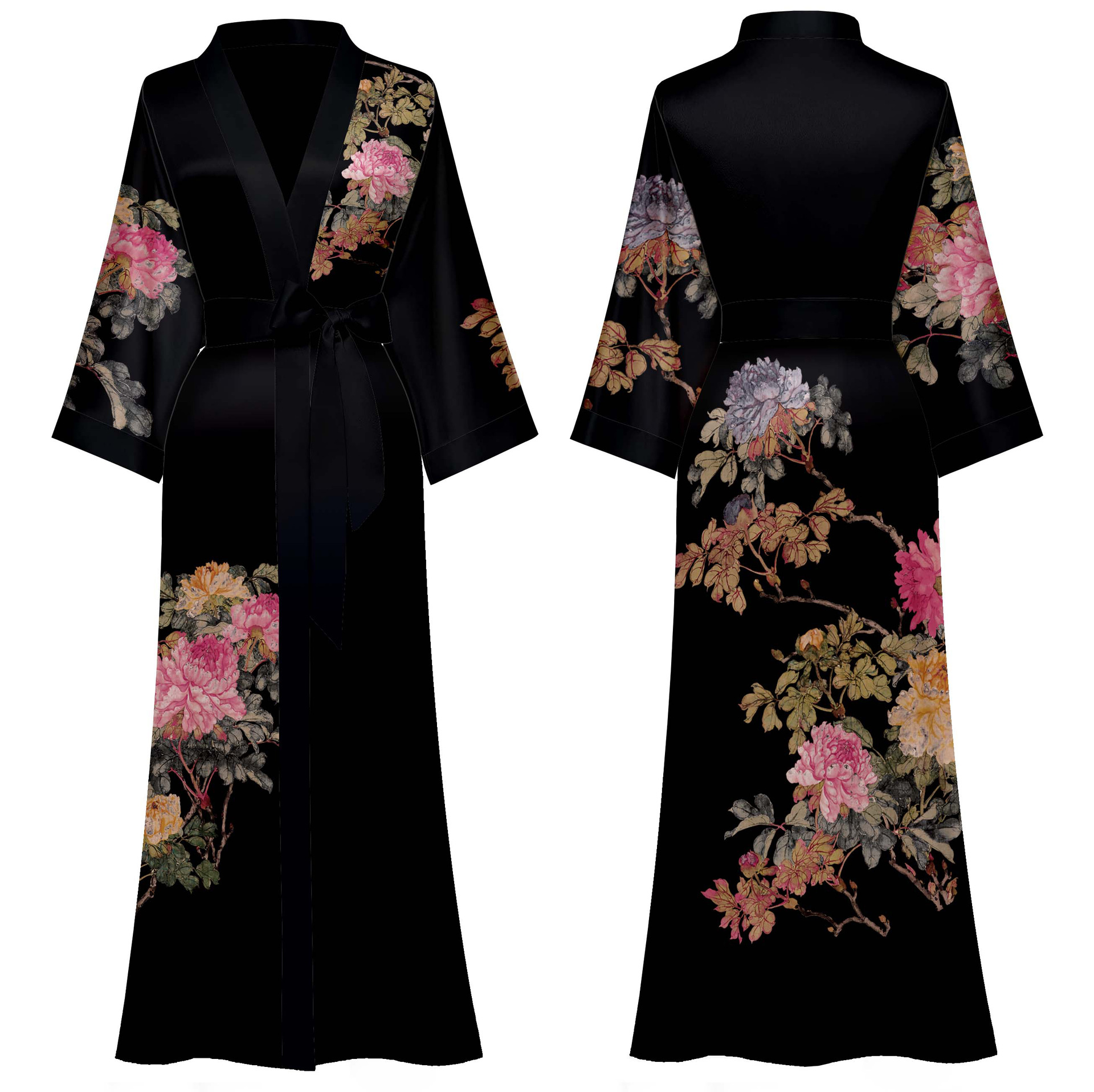 Black-peony