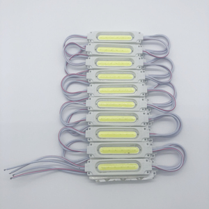 โมดูล COB กันน้ำ2W กล่องไฟ LED สัญลักษณ์ตัวอักษร12V โมดูลหัวฉีดเลนส์เปล่งแสงสีเขียวเหลือง DC 12V อินพุต - Product Image 1