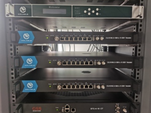 Digital Cable Tv Solution 16 HD 24 Hd Channels <strong>Mpeg4</strong>/H.264 Encoding to <strong>Dvb</strong>-<strong>t</strong> Isdb-tb <strong>Dvb</strong>-c Rf <strong>Encoder</strong> <strong>Modulator</strong> COL5181HM - Product Image 6