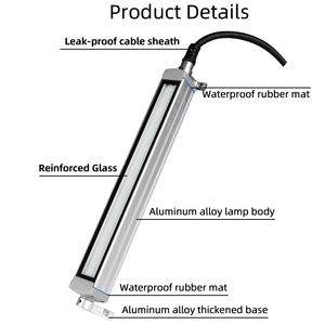 NHM Wholesale 600mm Waterproof and Explosion-proof CNC Machine Tool <strong>LED</strong> 24v 220v Machine Can Be Customized Working Light - Product Image 3
