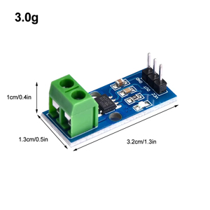 RNSbot ACS712 5A 20A 30A Range Hall Módulo de sensor de corriente ACS712 Módulo de sensores para kit electrónico DIY