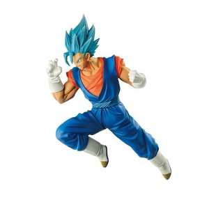 20cm Anime sürükle-on topu şekil oğlu Son Son Goku süper Saiyan savaş Ver mavi saçlı rakamlar PVC Action Figure koleksiyon Model oyuncaklar Gif - Product Image 2