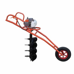 2冲程手推地孔钻孔机钻孔钻孔机植树用土龙 - Product Image 4