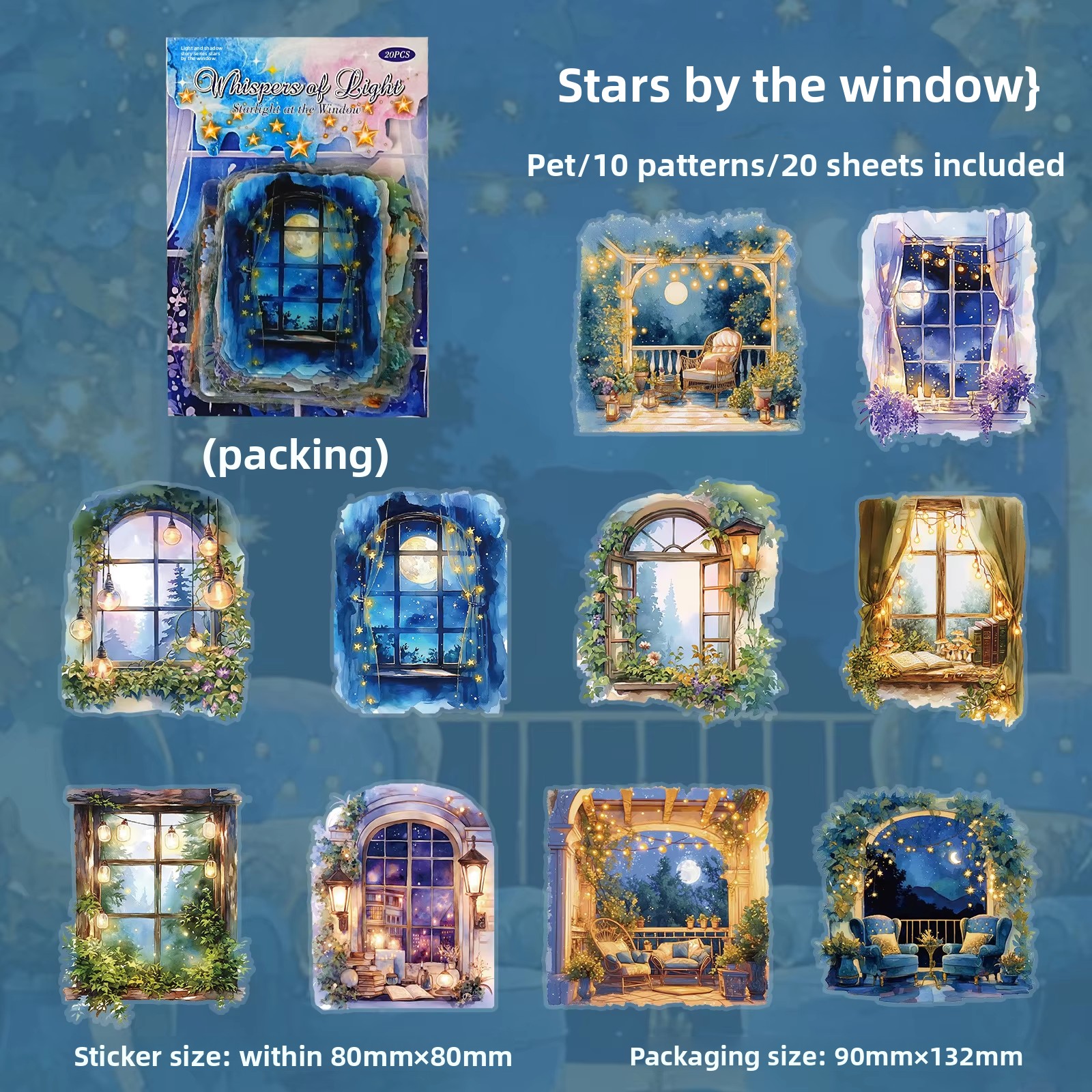 C Stars at the Window