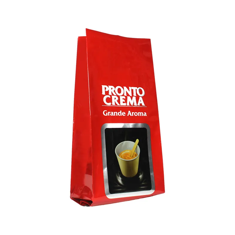 Koffie Glossy Side Gueest Bag Plastic Aluminiumfolie Verpakking Warmte Verzegeld