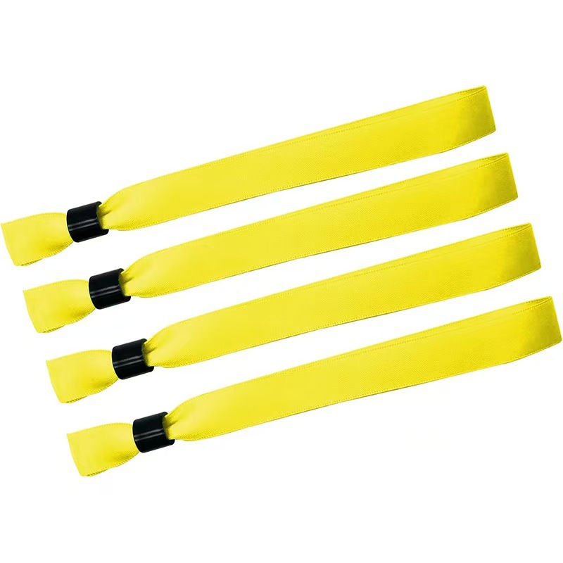 ruban bracelet jaune coloré 1,5 cm * 17,5 cm