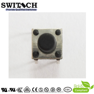 Smd Taktschalter Schwarz <span class=keywords><strong>Push</strong></span> <span class=keywords><strong>Button</strong></span> <span class=keywords><strong>PCB</strong></span> Typ <span class=keywords><strong>4</strong></span> Pins Takt Elektrischen Schalter