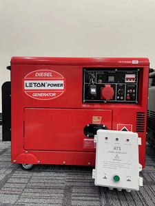 LETON güç süper sessiz tip groupe elektrogen dizel jeneratör 10kva singlt/üç fazlı 10 kva dizel jeneratör seti - Product Image 4