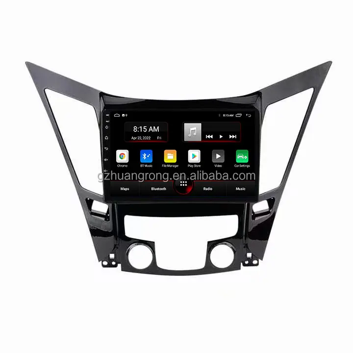 Android 10 2 + 32GB carplay DSP araba video ses ekran için Hyundai Sonata 2009-2014 DSP BT kontrol araba radyo dvd OYNATICI
