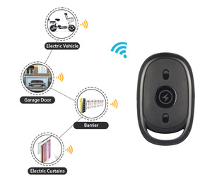 ABS universale 315 410 433MHz RF telecomando codice di apprendimento apriscatole per veicoli elettrici motore Wireless Anti-Shock Yadi - Product Image 6