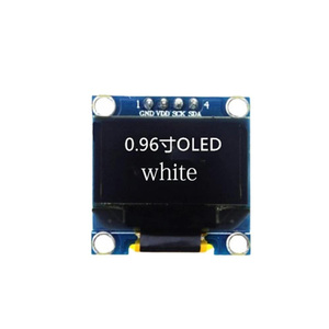 Modulo Display OLED da 0.96 pollici 128x64 Pixel I2C SSD1306 lavagna OLED luminosa compatibile con Raspberry Pi ESP32 - Product Image 3