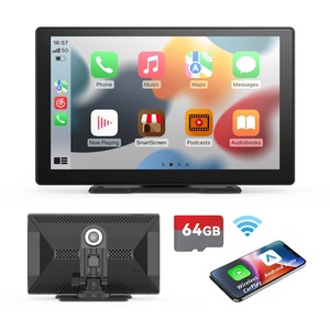 Android Auto GPS Backup telecamera Mirror Link controllo vocale per Bluetooth AUX FM Radio satellitare per tutti i veicoli DSP MP3 funzioni - Product Image 5