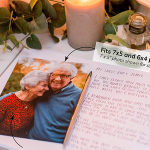 Customized Memorial Personalized Funeral Guest <strong>Memory</strong> Sign Funeral Register Book Signbook for Loving <strong>Memory</strong> - Product Image 6