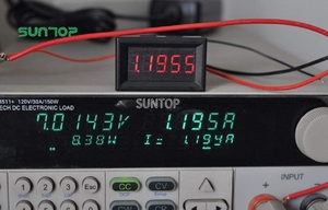 青色高精度5桁アンプメーターDC0.0000-3.0000A電流計デジタルディスプレイDCデジタル電流計解像度0.1mA - Product Image 2