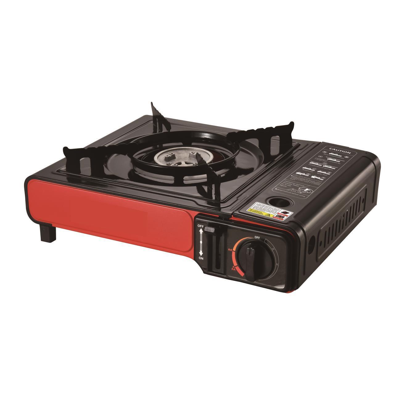 Single-use color boxed cassette stove(red)