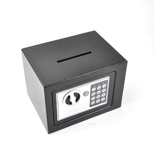 Caja de Seguridad Electrónica de oficina, nuevo estilo, código digital 8, color negro, perilla grande, tamaño pequeño - Product Image 4