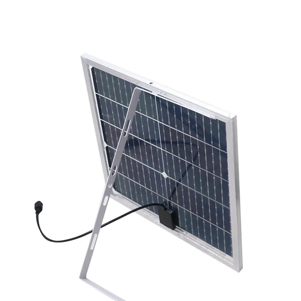 Bifacial Bảng điều khiển quang điện năng lượng mặt trời di động pin 45W thế hệ điện năng lượng mặt trời bảng điều khiển