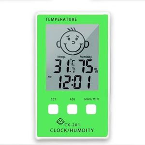 Nhiệt kế kỹ thuật số trong nhà và dụng cụ đo độ ẩm bằng nhựa để kiểm soát khí hậu tối ưu OEM & ODM được hỗ trợ - Product Image 2