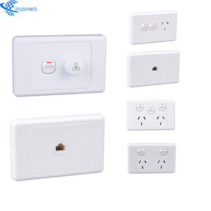 Profesyonel fabrika avustralya standart güç noktaları SAA onaylı duvar anahtarı ve soket KS/RS serisi - Product Image 6