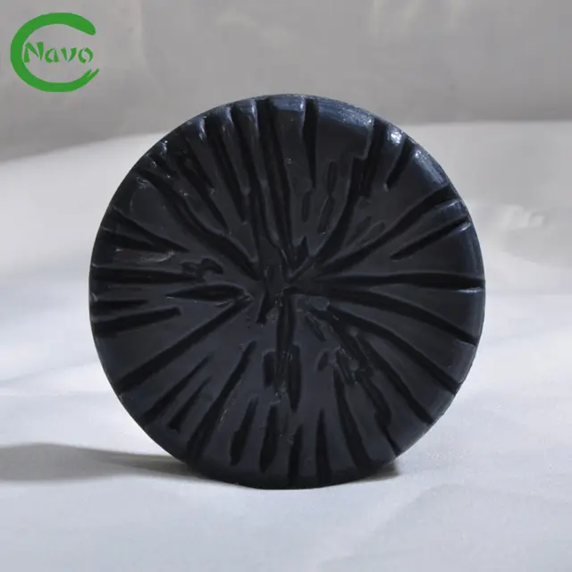 Jabón de carbón de bambú negro para blanquear la piel, orgánico, natural