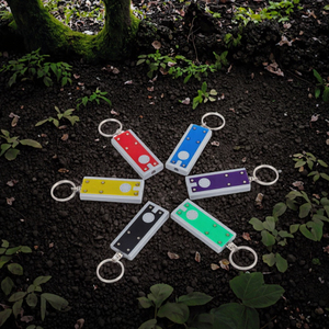 Llaveros literna Quà tặng khuyến mãi xách tay mini LED móc khóa ánh sáng phẳng Torch Đèn pin vòng chìa khóa móc chìa khóa ánh sáng đèn <span class=keywords><strong>flash</strong></span> - Product Image 3