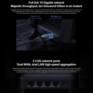 Dropshipping originale Xiaomi WiFi Router 10 Gigabit Tri-Band <span class=keywords><strong>Wireless</strong></span> Mesh Game Acceleration Repeater