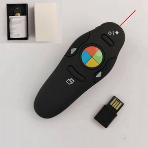 Presentatore Wireless rosso 15m gamma, 2.4 GHz telecomando presentatore, presentazione per PPT/Google diapositive/Windows/Mac OS - Product Image 6