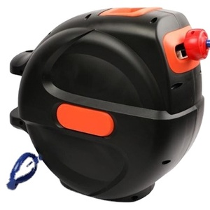 พับเก็บได้ขนาดกะทัดรัดAir Hose Reel 5/16 In. สายยางไฮบริดและ 180 องศาแบบหมุน - Product Image 2